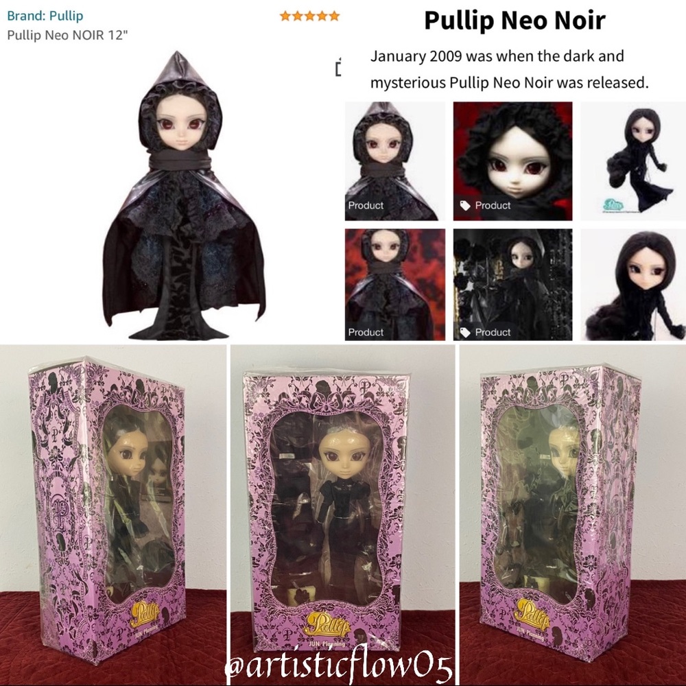 NEW! RARE! Jan. 2009 Pullip Neo NOIR Jun Planning